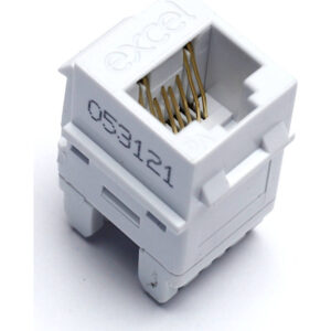 Modulo Excel Cat.6A UTP negro