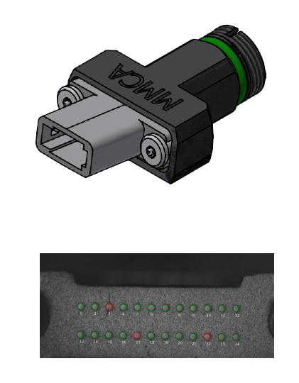 Flueke adaptador mmc para Fi3000