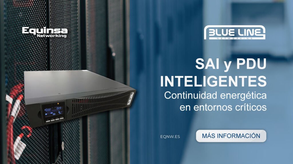 SAI y PDU inteligente para garantizar continuidad energética de Blueline