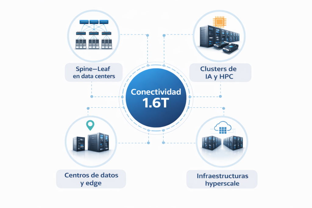 Ventajas clave de las soluciones 1.6T de ProLabs