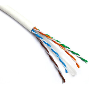 Excel Networking Cable Excel Cat.6 UTP LS0H. Color blanco. (en caja de 305m). CPR Dca.