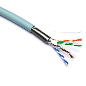 Excel Networking Cable Excel Cat.6A U/UTP. LS0H. Color azul hielo. (bobina de 500m). CPR Dca