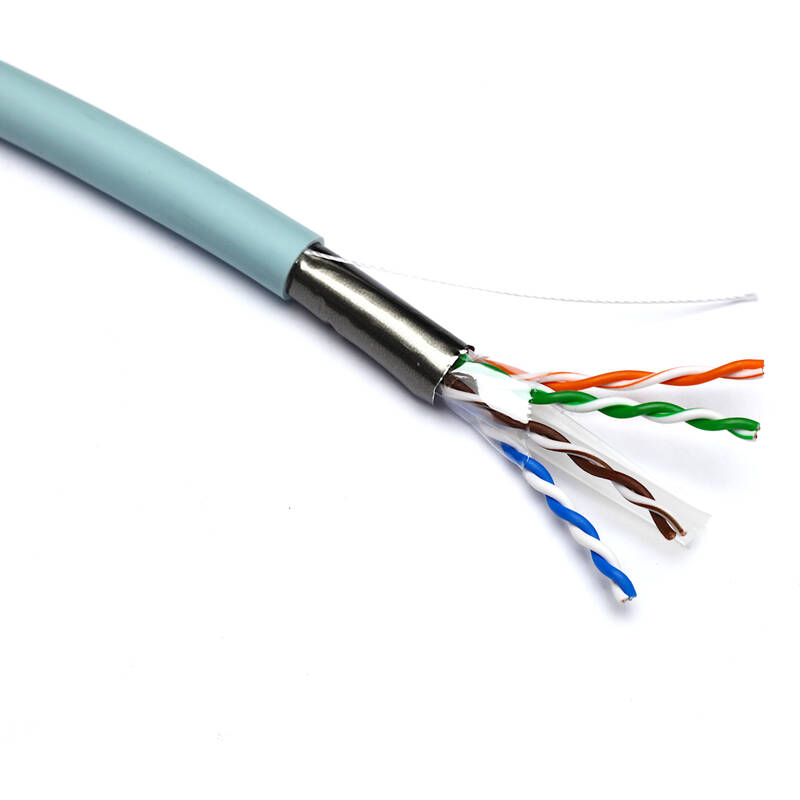 Excel Networking Cable Excel Cat.6A U/UTP. LS0H. Color azul hielo. (bobina de 500m). CPR Dca