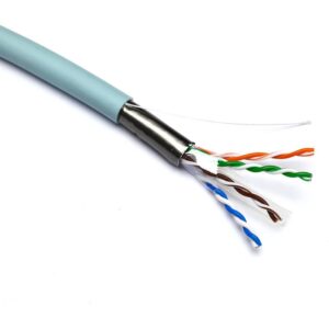 Excel Networking Cable Excel Cat.6A U/UTP. LS0H. Color azul hielo (bobina de 500m). CPR B2ca