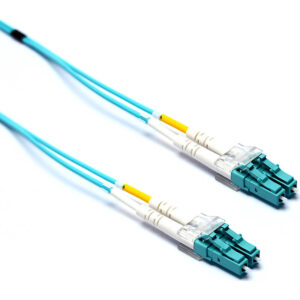 Excel Networking Latiguillo Excel multimodo OM3 1M LC-LC Dúplex, 50/125, Color Aqua.