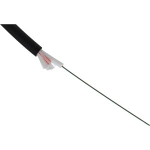 Excel Networking Cable EXCEL multimodo OM3 4 fibras 50/125, LSOH, color negro. CPR: Dca, s2, d0, a1.