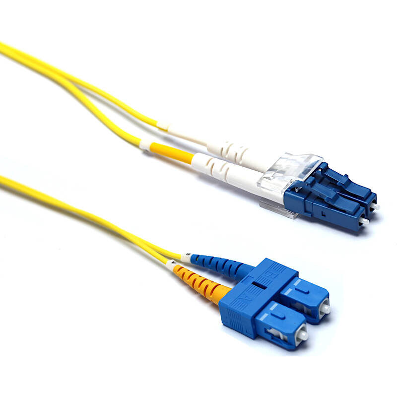 Excel Networking Latiguillo Excel monomodo OS2 3M LC-SC Dúplex, Color amarillo.