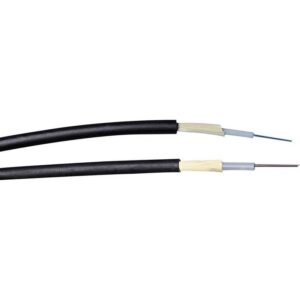 Excel Networking Cable EXCEL monomodo OS2 4 fibras 09/125, LSOH, Color negro. CPR: Dca, s2, d0, a1.
