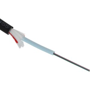 Excel Networking Cable EXCEL monomodo OS2 8 fibras 09/125, LSOH, Color negro. CPR: Dca, s2, d0, a1.