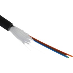 Excel Networking Cable EXCEL, ajustado, monomodo OS2 4 fibras, 9/125, LSOH, Color negro. CPR: Cca, s1a,d0,a1