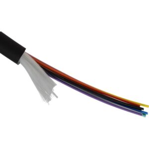 Excel Networking Cable EXCEL, ajustado, monomodo OS2 12 fibras, 9/125, LSOH, Color negro. CPR: Cca, s1a,d0,a1
