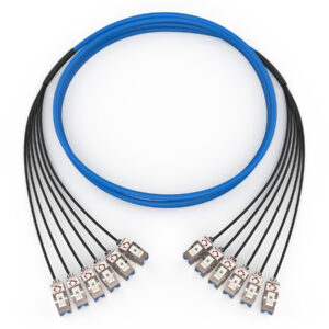Trunk Corning apantallado Cat.6A, 6 enlaces