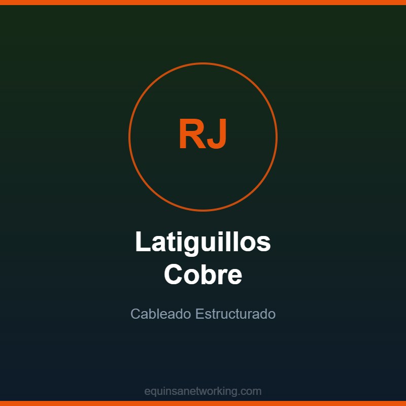 Latiguillos Cobre Cableado Estructurado