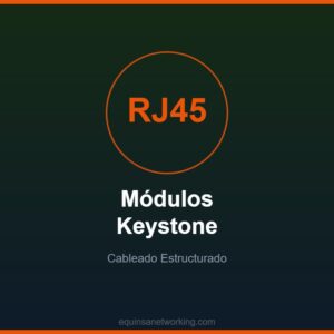 Módulos Keystone Cableado Estructurado