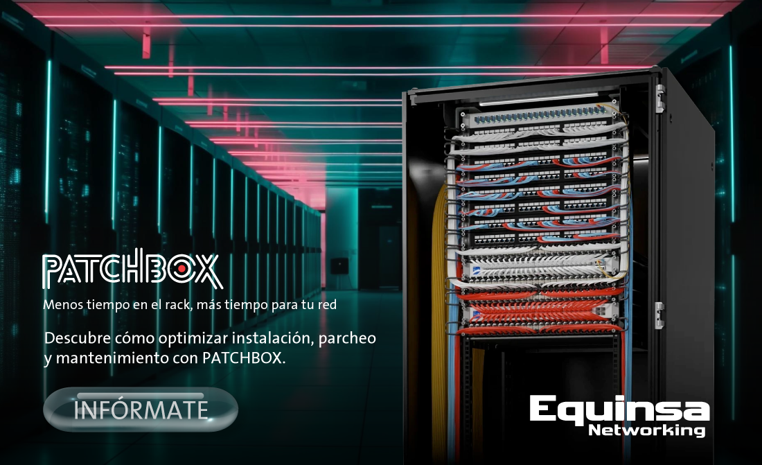 PATCHBOX para racks de 19”
