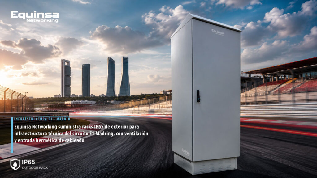 Racks IP65 de exterior para el proyecto F1 Madring