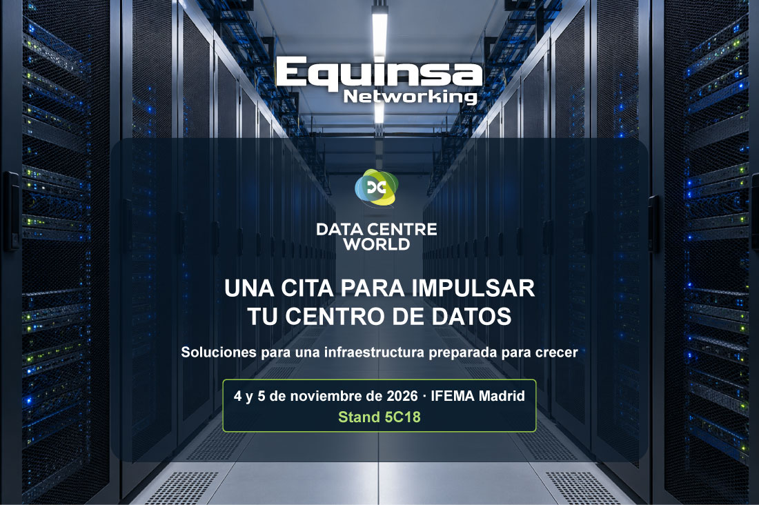 Equinsa en Data Centre World Madrid 2026 | Stand 5C18